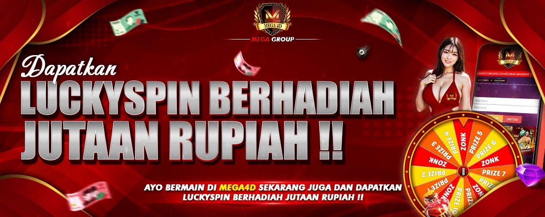 LUCKYSPIN BERHADIAH JUTAAN RUPIAH